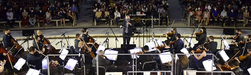 Primeiro evento em 10 anos no Papódromo marca volta de concertos da OSRN