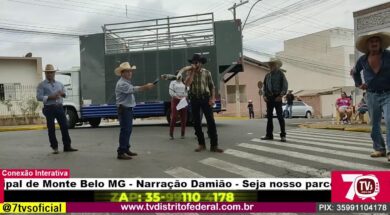 Desfile de Carros de Boi em Monte Belo MG