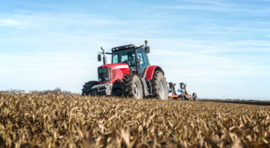 tractor-agricultural-machine-cultivating-field