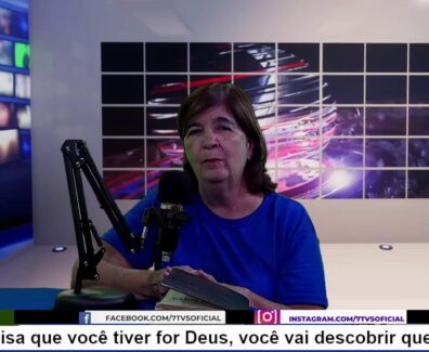 E quando tudo desmoronar, sabe quem vai estar ao teu lado? Deus!